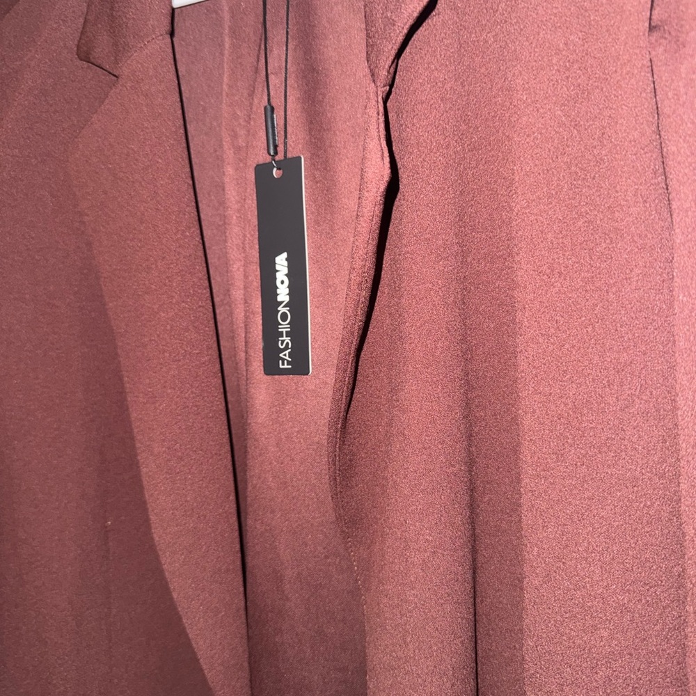 Fashion Nova Chocolate Blazer